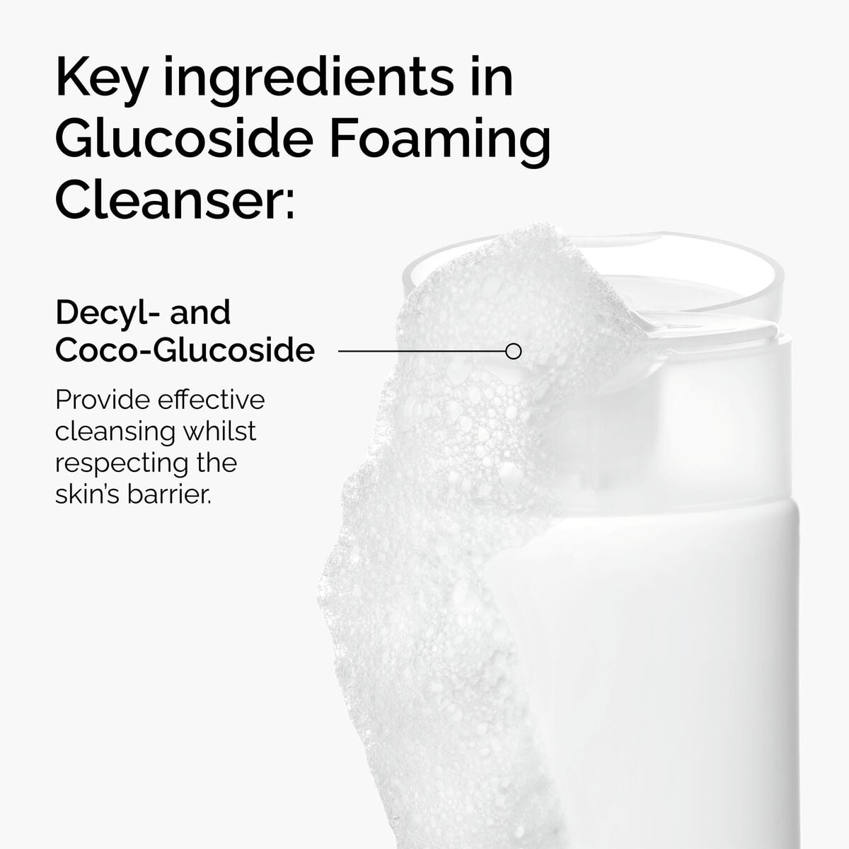 Glucoside Foaming Cleanser - Skin Support