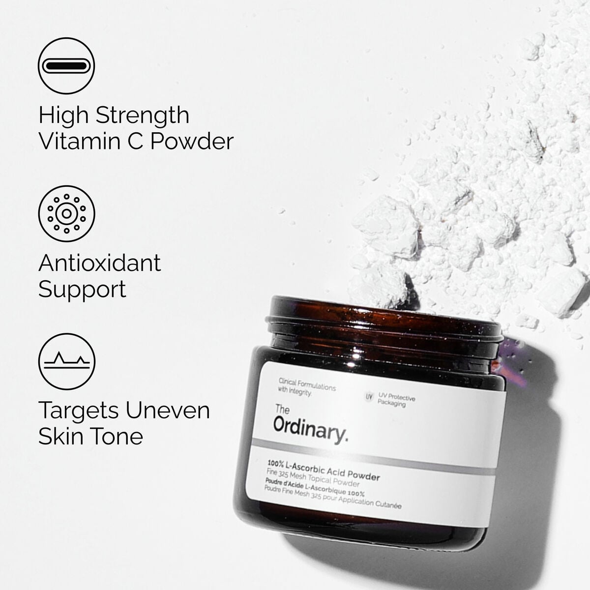 100% L-Ascorbic Acid Powder - Clean Bundle