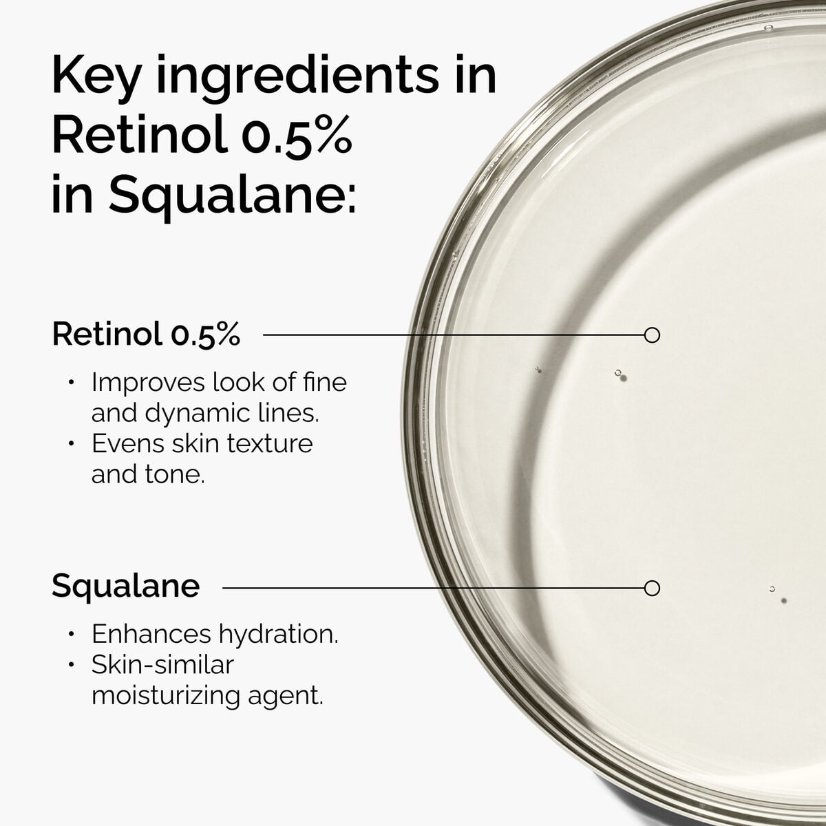 Retinol 0.5% in Squalane - Fresh Comfort