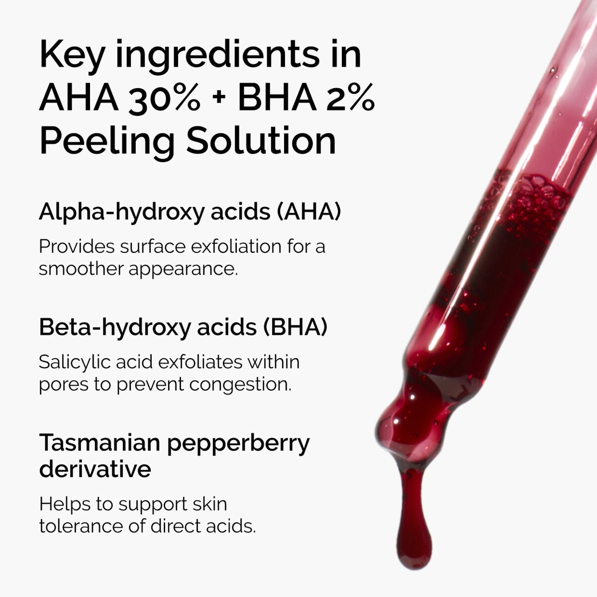 AHA 30% + BHA 2% Peeling Solution - Clean Comfort