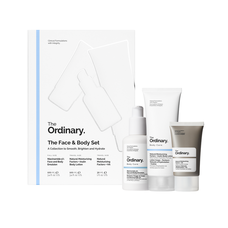 The Face & Body Set - Travel Edit